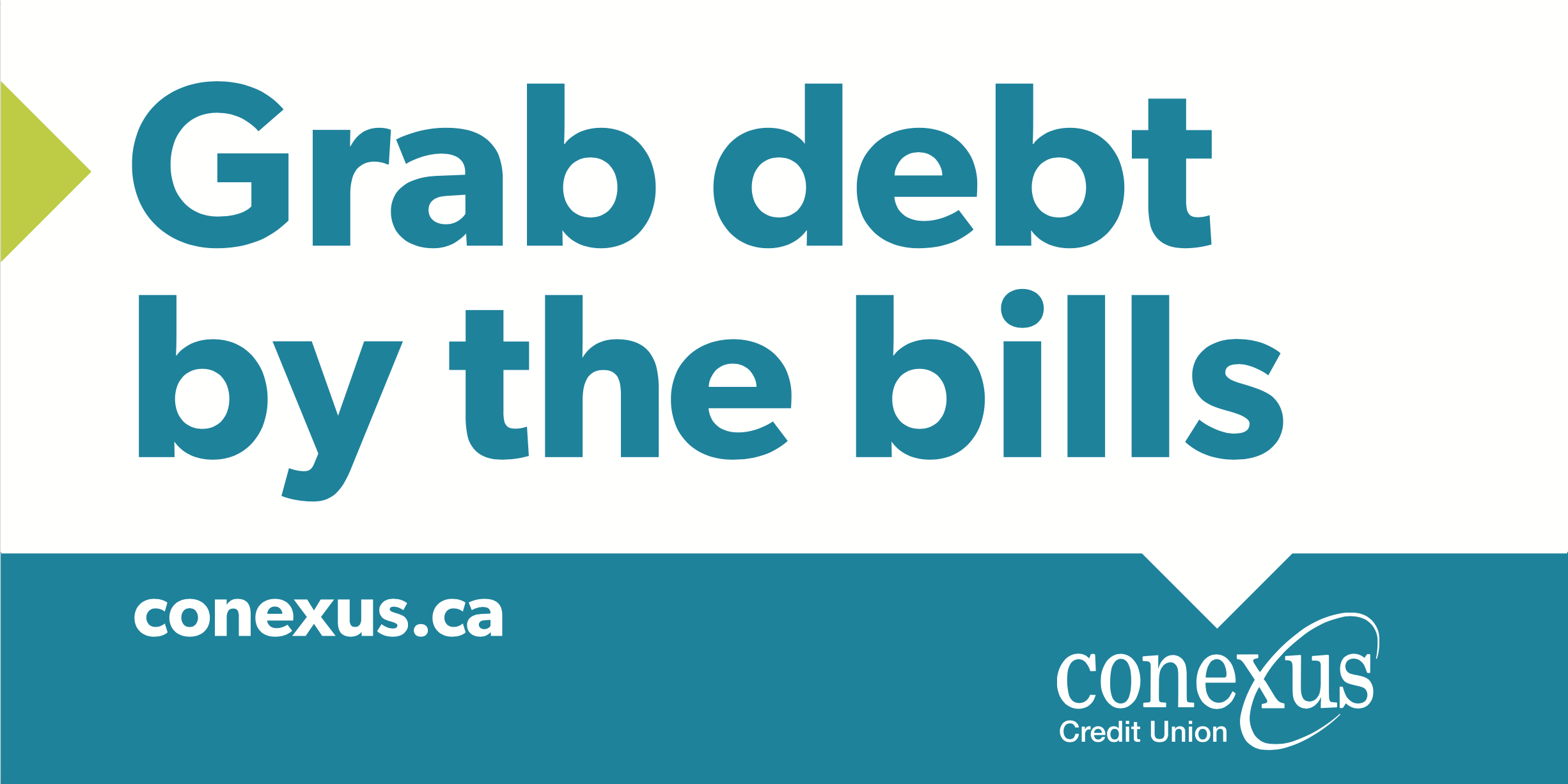 A recent billboard from the Conexus debt campaign